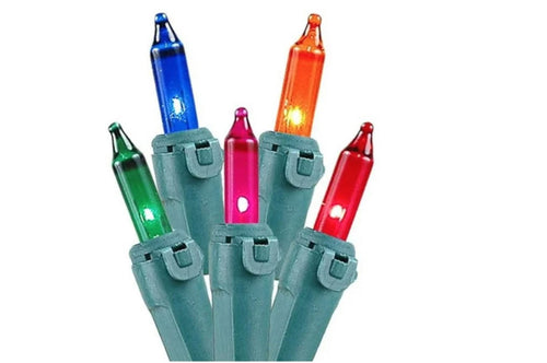 multicolor incandescent mini lights
