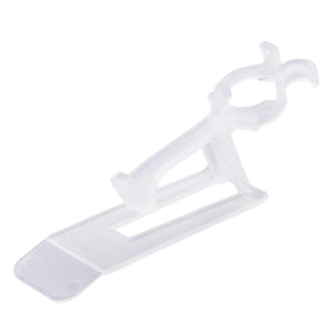 all in one christmas light clip white