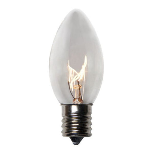 edison C9 incandescent bulb 